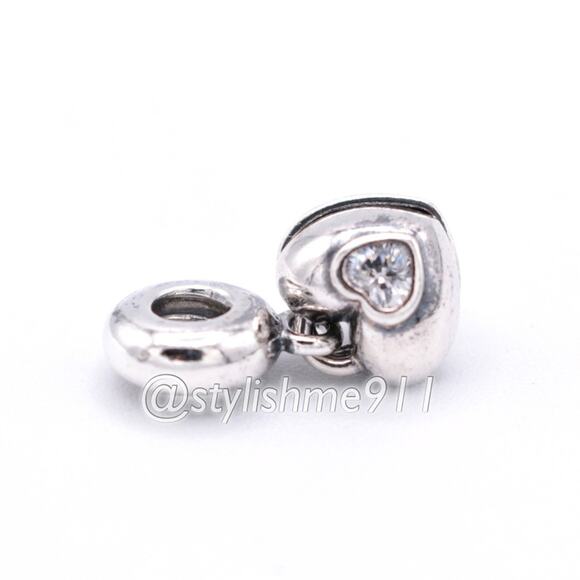 Authentic PANDORA You and Me Dangle - 791244CZ - Picture 10 of 13